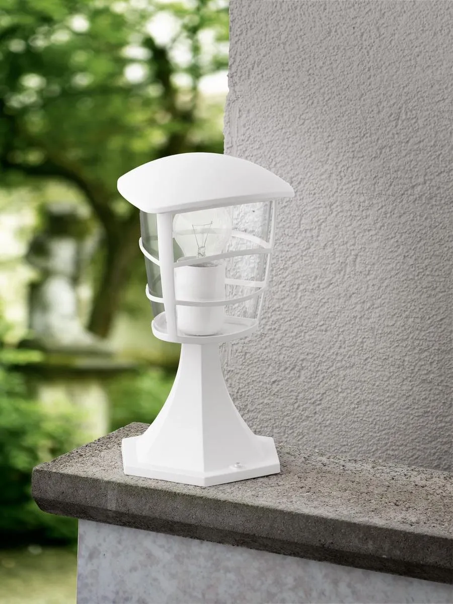 Eglo Aloria Buitenverlichting Tuinpaaltje 25W - Wit - afbeelding 2 van 6