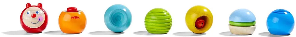 Haba Bouwstenen Rups - 2 Stuks - Multicolor