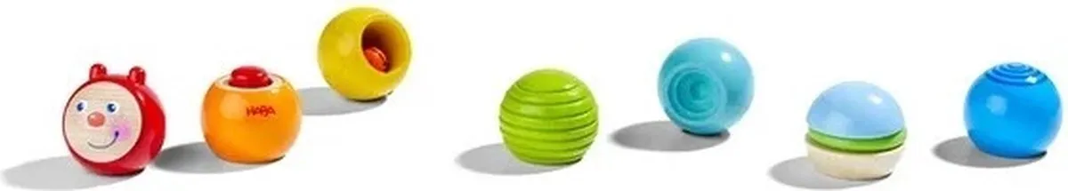 Haba Bouwstenen Rups - 2 Stuks - Multicolor