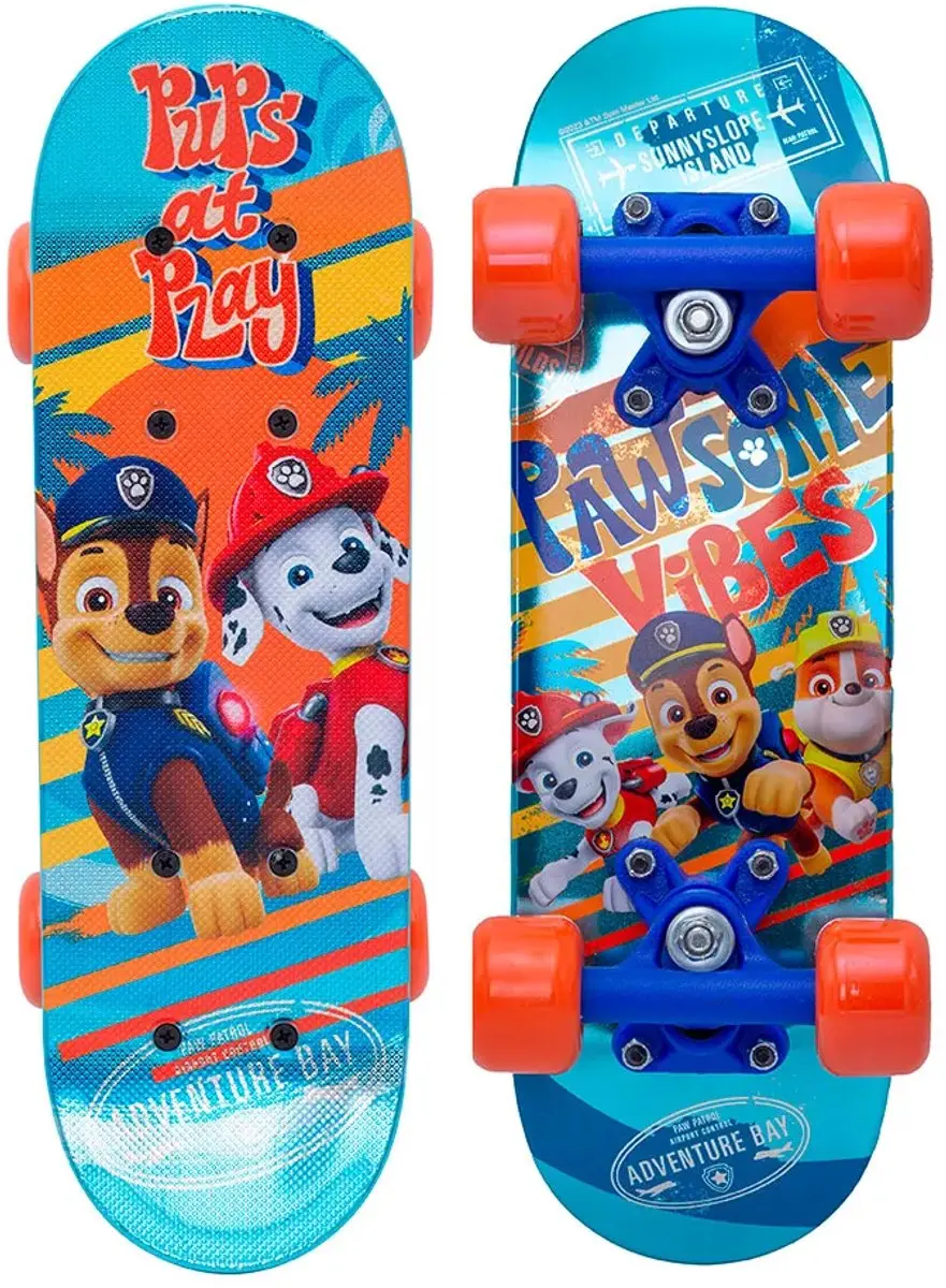 PAW Patrol Houten Skateboard 17 inch - Blauw