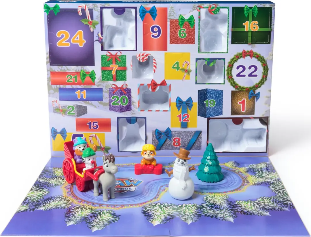 PAW Patrol Adventskalender 2024 - 24 Verrassingen Multicolor