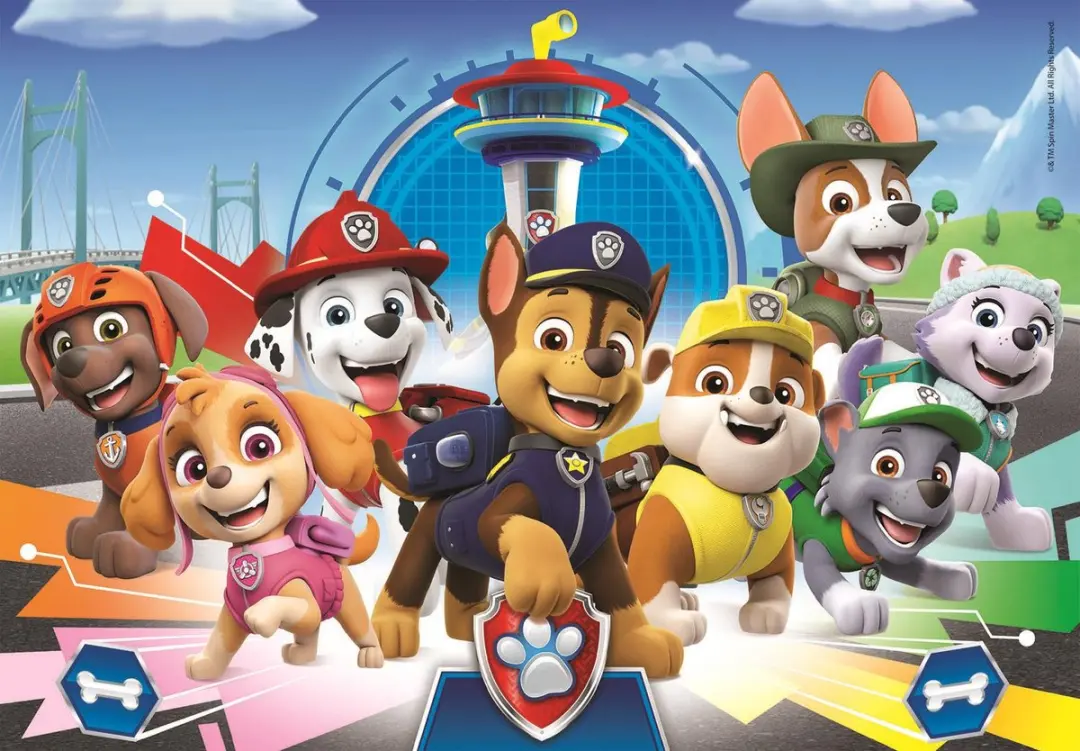 PAW Patrol Puzzel 120 Stuks - Nickelodeon Multicolor