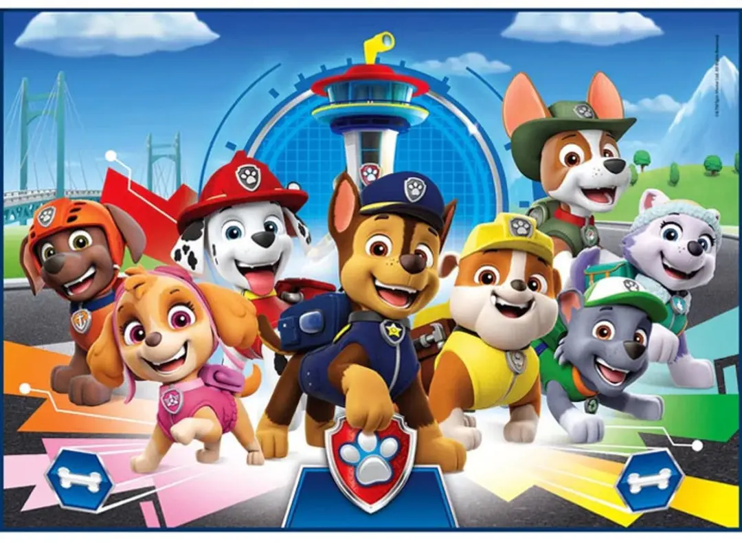 PAW Patrol Puzzel 120 Stuks - Nickelodeon Multicolor