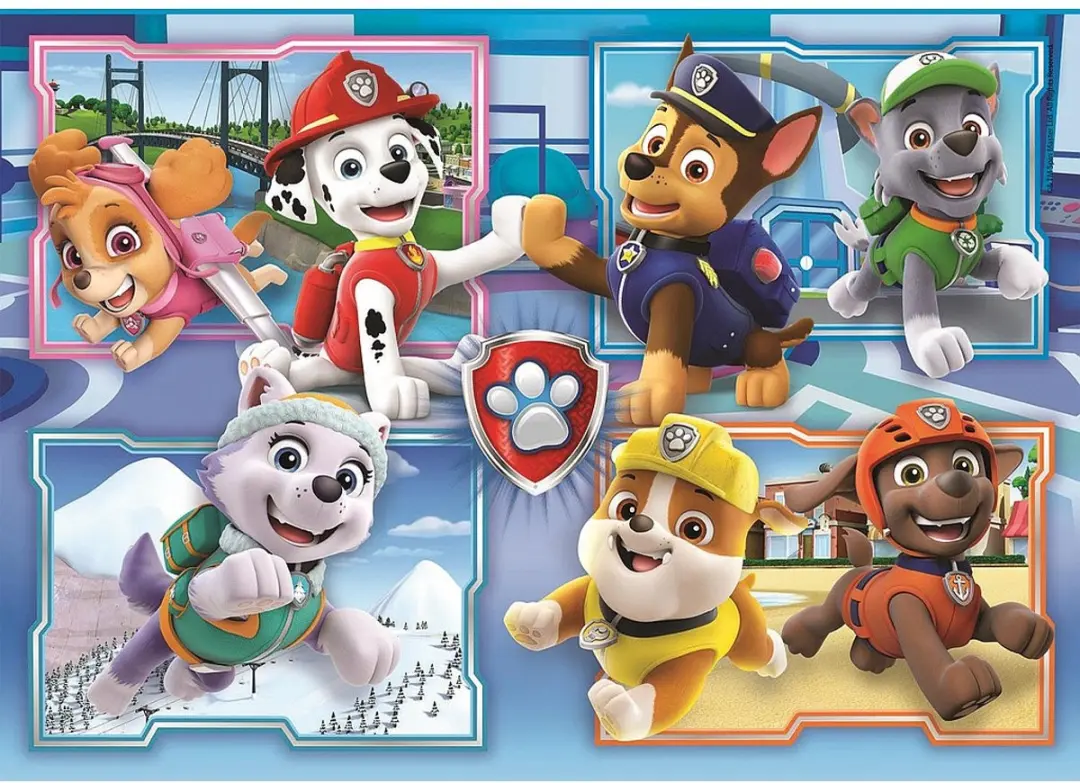 PAW Patrol Puzzel 120 Stuks - Nickelodeon Multicolor