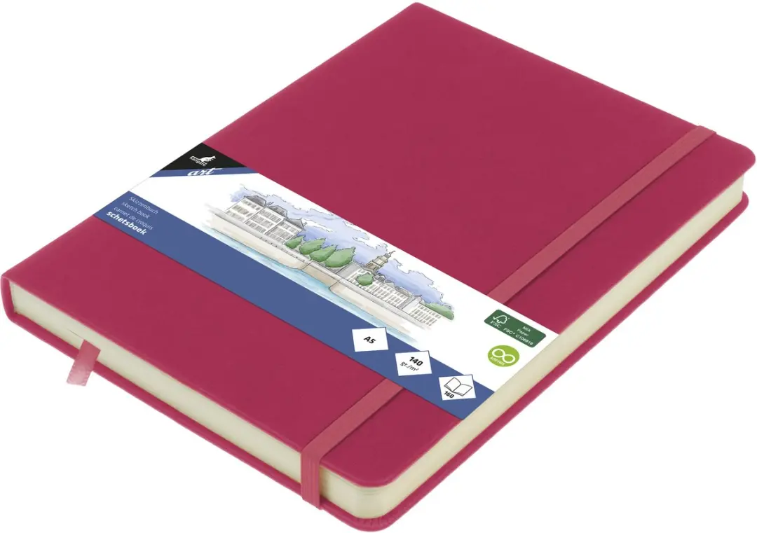 Kangaro K-861291 Schetsboek A5 Ruby