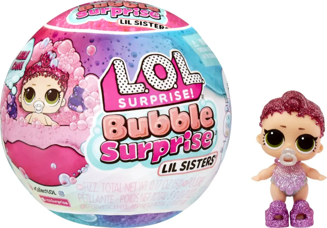 LOL! Surprise! Bubble Surprise Lil Sisters Minipop
