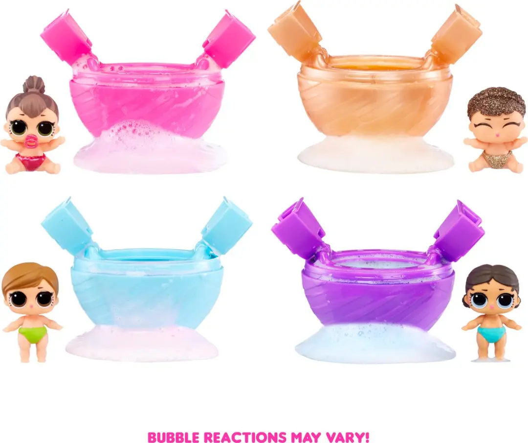 LOL! Surprise! Bubble Surprise Lil Sisters Minipop - Meerkleurig