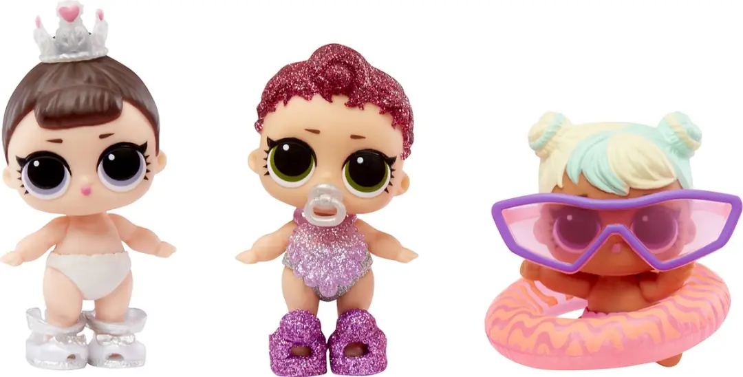 LOL! Surprise! Bubble Surprise Lil Sisters Minipop - Meerkleurig