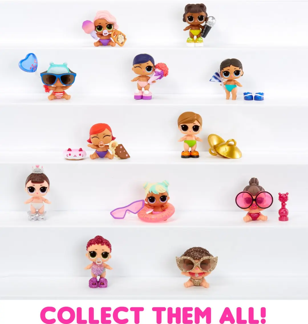 LOL! Surprise! Bubble Surprise Lil Sisters Minipop - Meerkleurig