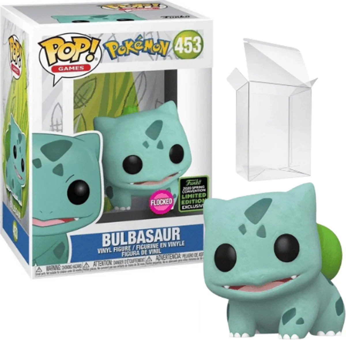 Funko Pop! Pokémon Bulbasaur Flocked - #853