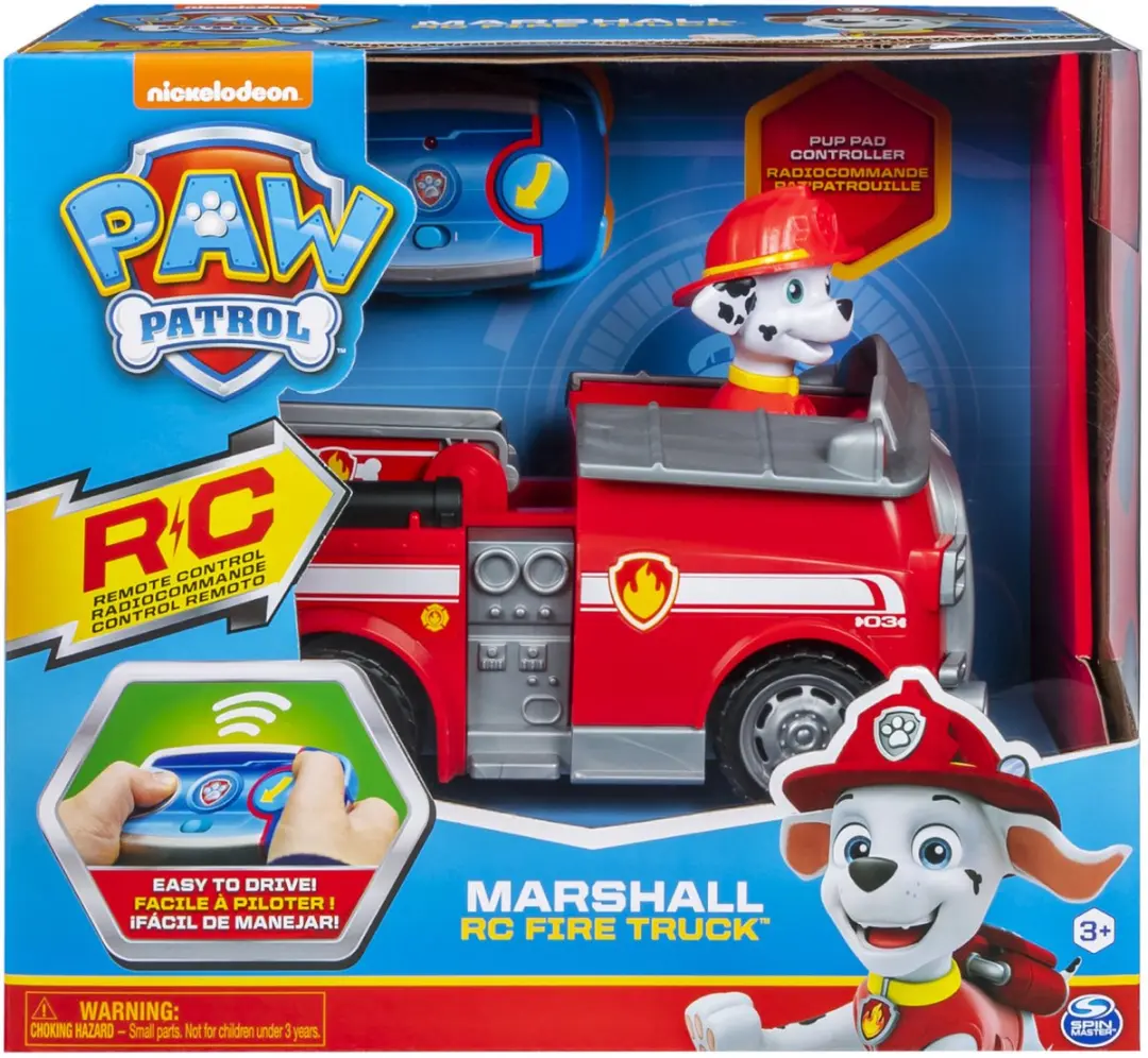 PAW Patrol Marshall Brandweerwagen RC - 2,4 GHz - 2x Potlood