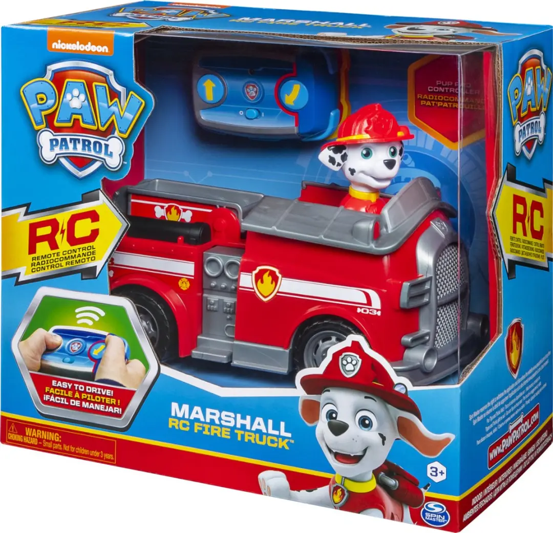 PAW Patrol Marshall Brandweerwagen RC - 2,4 GHz - 2x Potlood