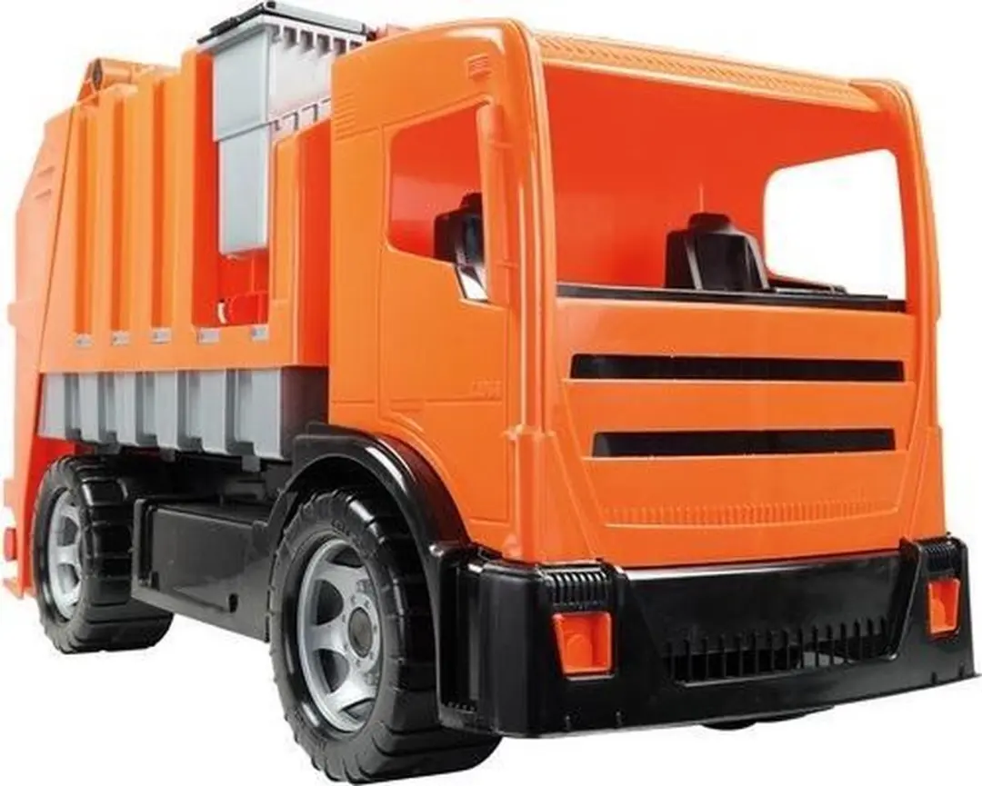 Lena Giga Trucks Vuilniswagen SM02168 - 71cm - Oranje