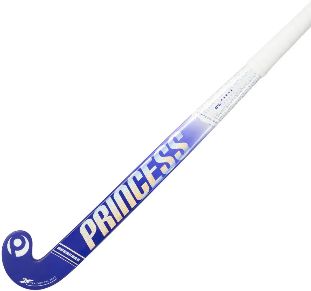 Princess Premium 4K 9 STAR SG9-LB Senior Hockeystick - Blauw/Zilver