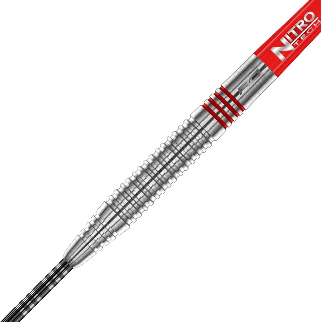 Red Dragon Jonny Clayton 2.0 90% Dartpijlen - 3 Stuks - Zilver