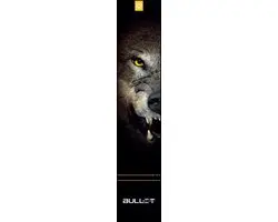 Bullet Carpet Fang Dartmat BT2200020 - 300x60cm - Zwart/Geel