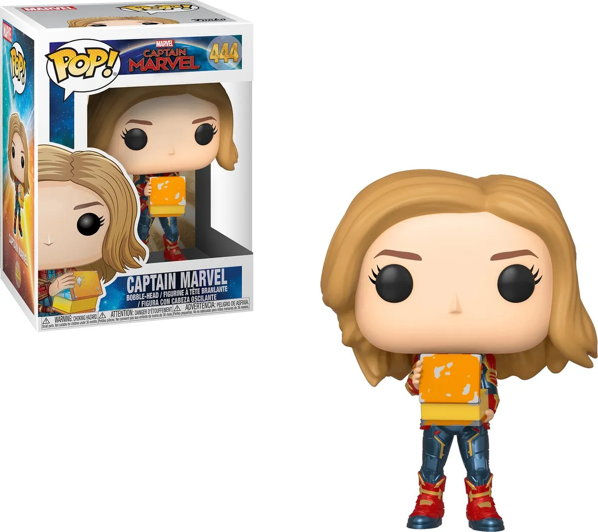 Funko POP! Captain Marvel with Lunchbox #444