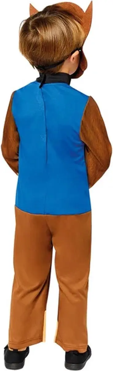 PAW Patrol Chase Verkleedpak - 3-4 jaar - Bruin/Blauw - afbeelding 6 van 6