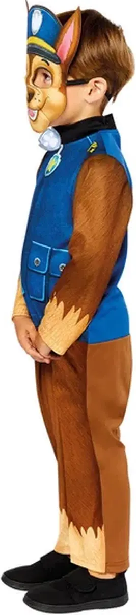 PAW Patrol Chase Verkleedpak - 3-4 jaar - Bruin/Blauw