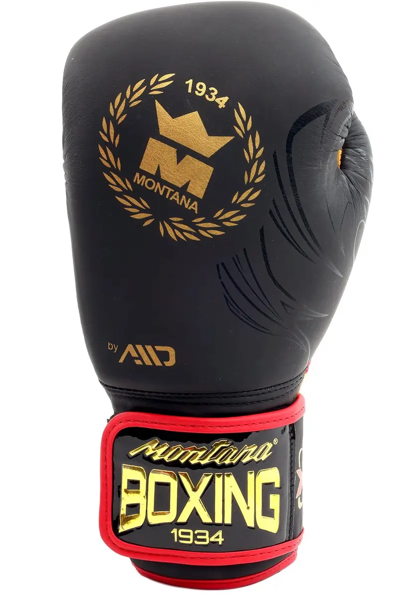 Montana Devil Bokshandschoenen 10 oz - Zwart/Phoenix