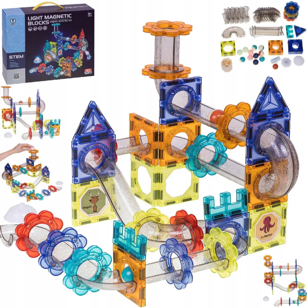 BK Medium Magnetische Knikkers 81 Stuks