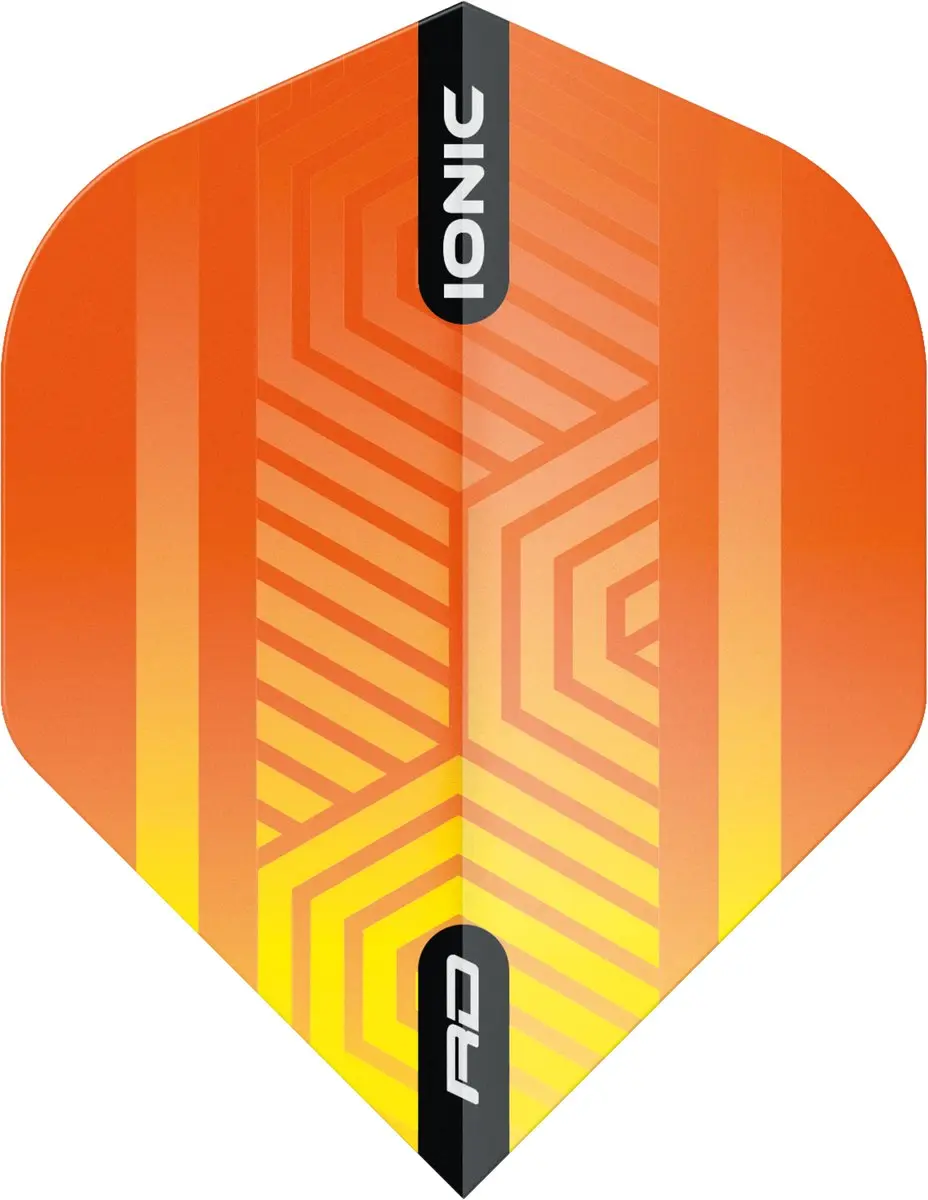 Red Dragon Hardcore Ionic Orange Dart Flights TF6517 - 3 Stuks