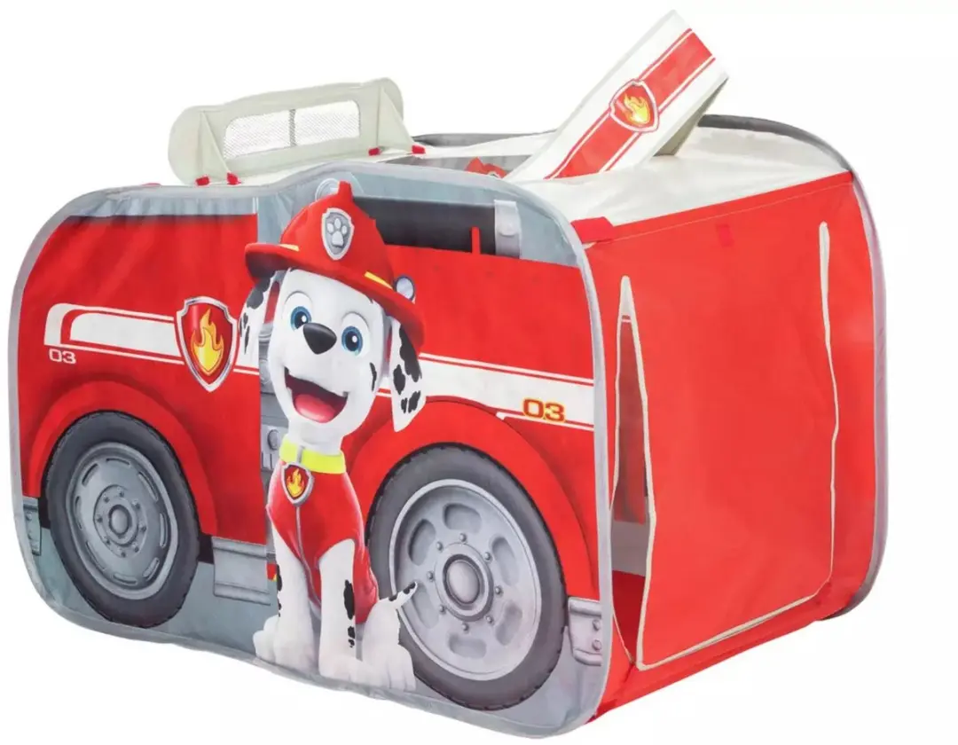 PAW Patrol Pop-up Speeltent Brandweerwagen Marshall & Skye