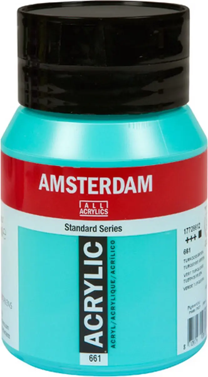 Amsterdam Standard Acrylverf 500ml - Turkooisgroen