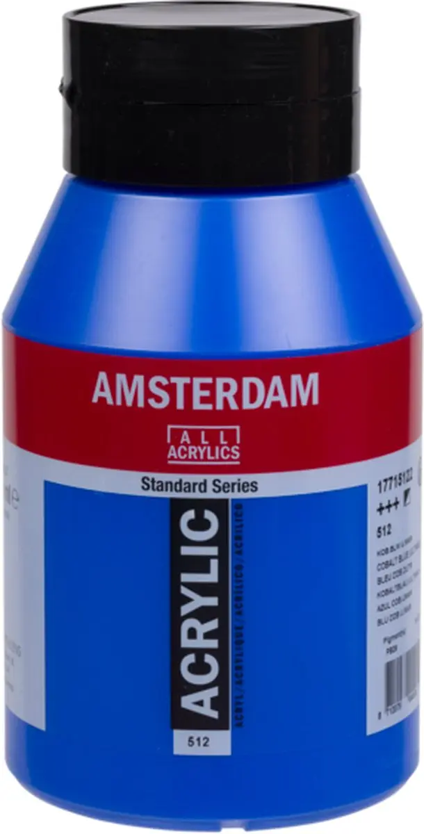 Amsterdam Acrylverf Kobaltblauw Ultramarijn 1000ml