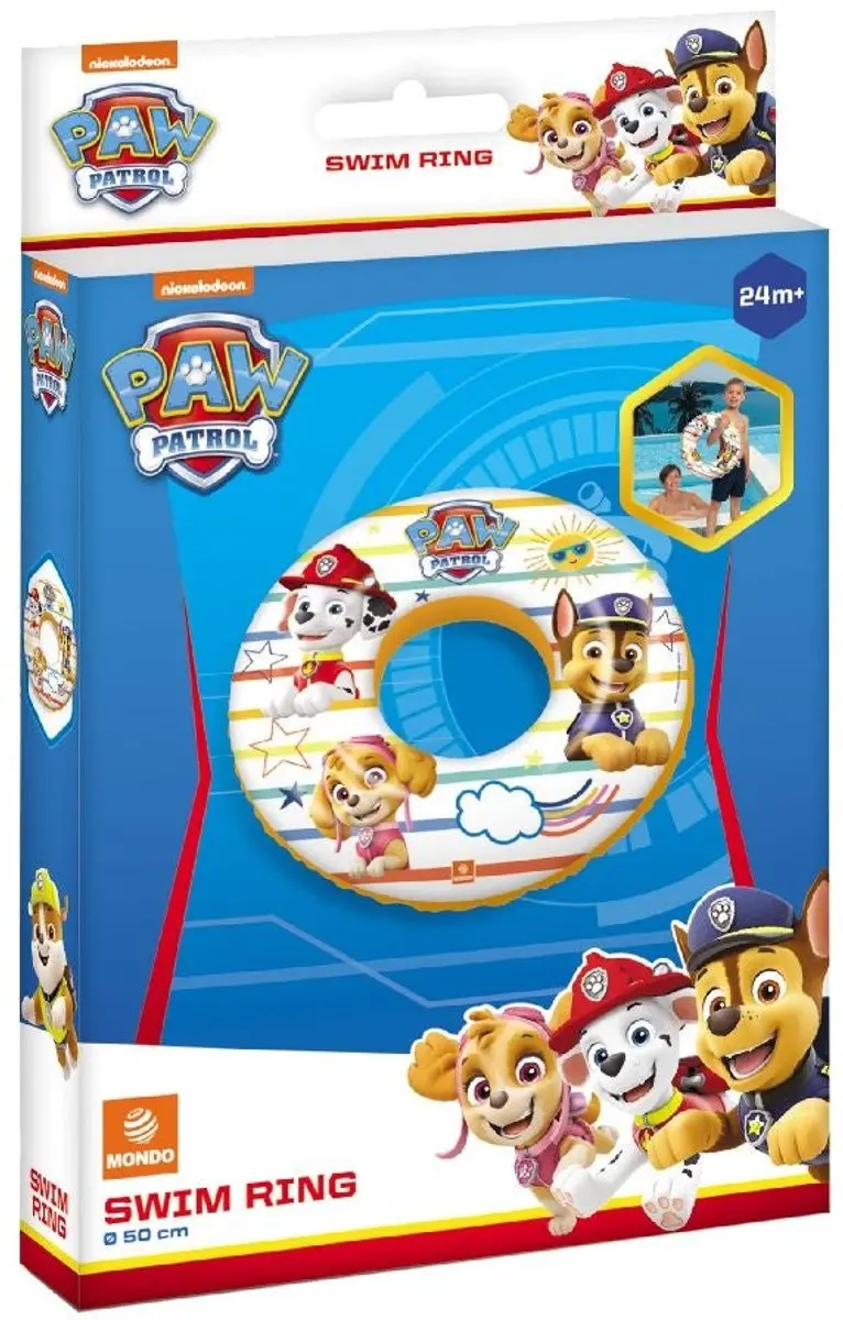PAW Patrol Zwemring 50cm - Multicolor