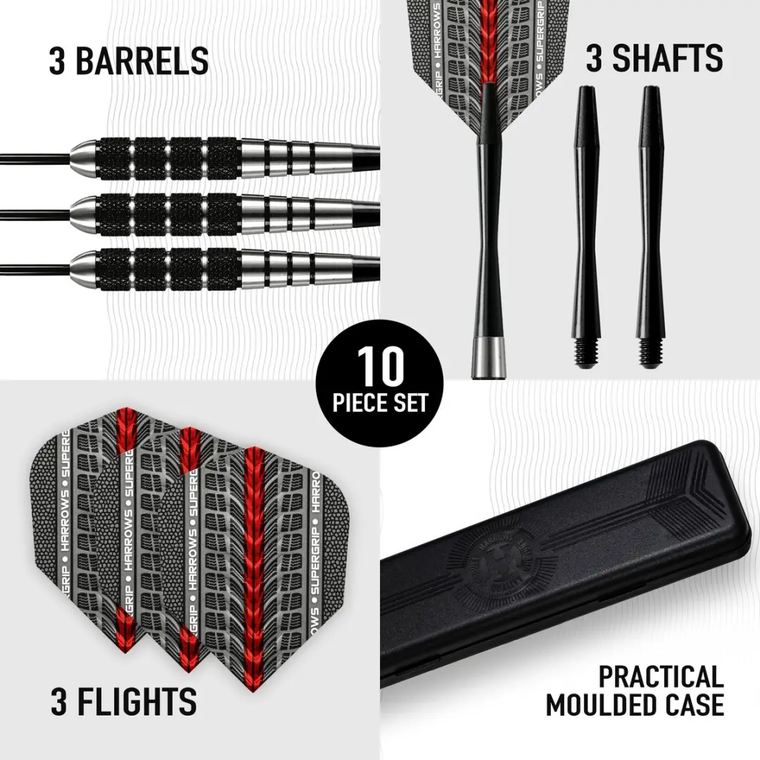 Harrows Black Jack 20 GK - 3 Stuks