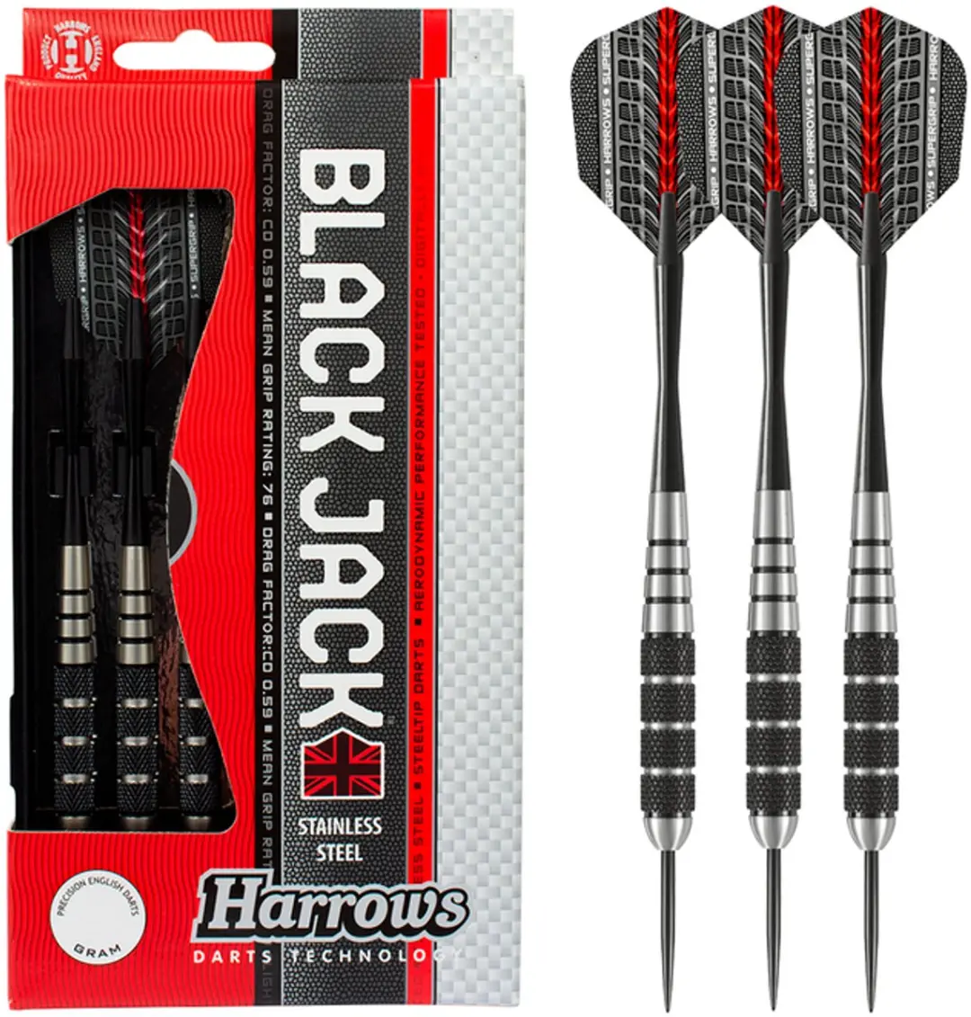 Harrows Black Jack 20 GK - 3 Stuks