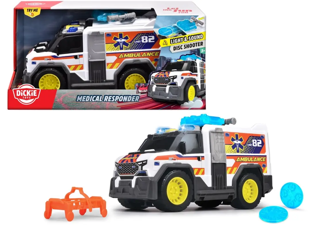 Dickie Toys Ambulance Licht & Geluid 203306024