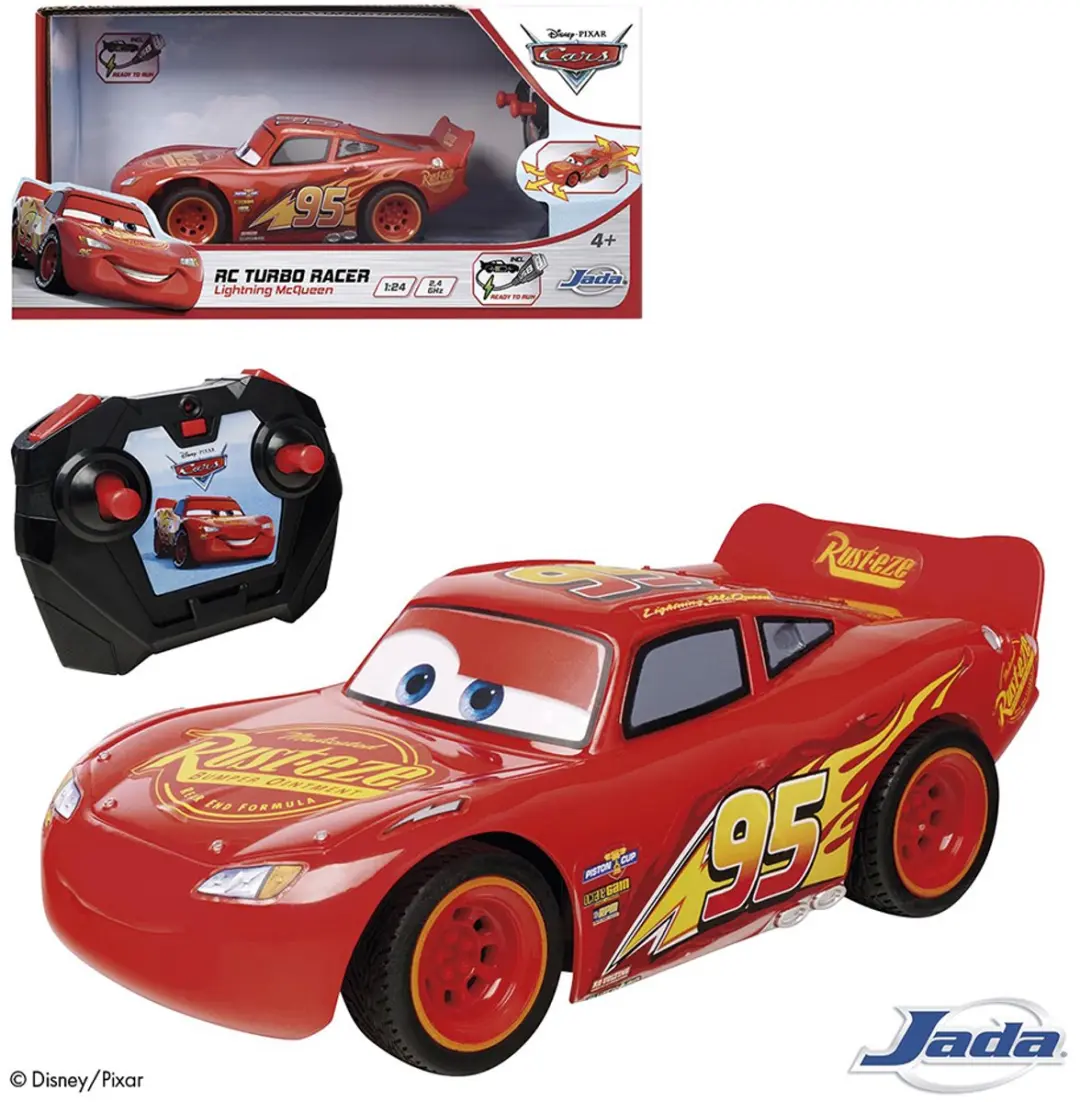 Dickie Lightning McQueen Turbo Racer 203084038 - 3x 1,5V Accu - Multi Color