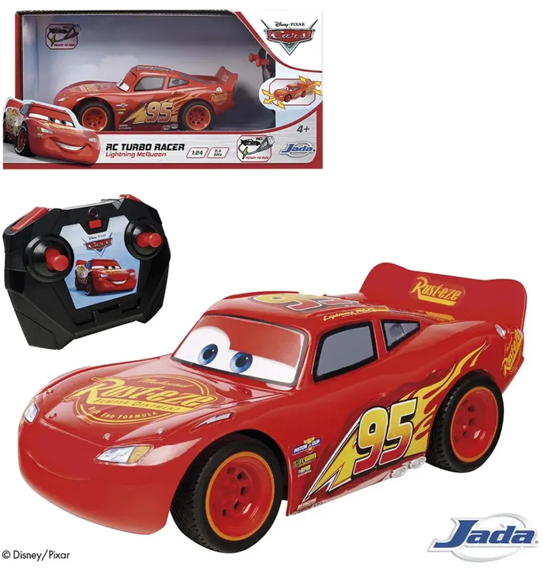 Dickie Lightning McQueen Turbo Racer 203084038 - 3x 1,5V Accu - Multi Color - afbeelding 6 van 6