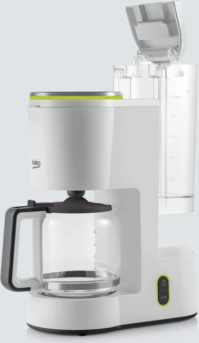 Beko FCM1321W Koffiezetapparaat 10 Kopjes - 1000W - Wit