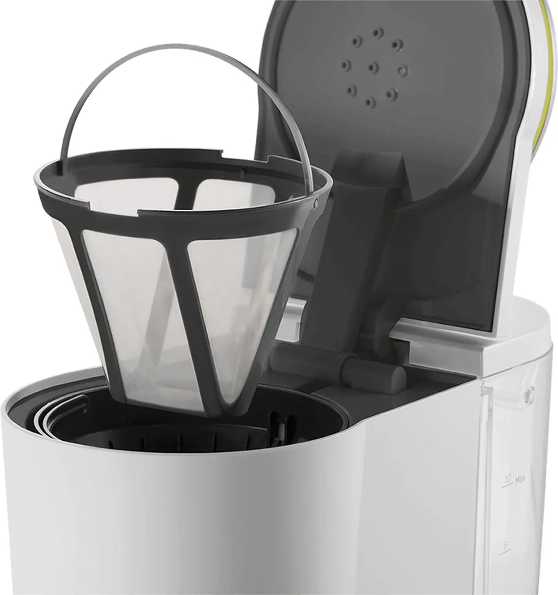 Beko FCM1321W Koffiezetapparaat 10 Kopjes - 1000W - Wit - afbeelding 6 van 6