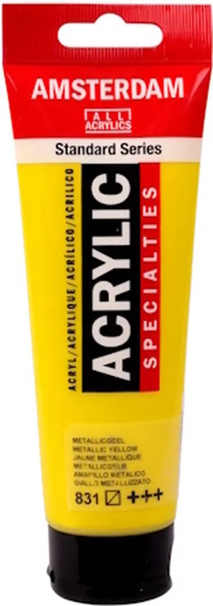Amsterdam Metallic Acrylverf 120ml - Metallicgeel