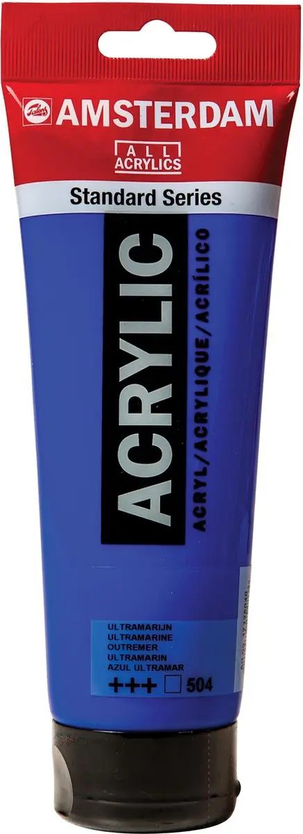 Amsterdam Acrylverf 504 Ultramarijn 250ml