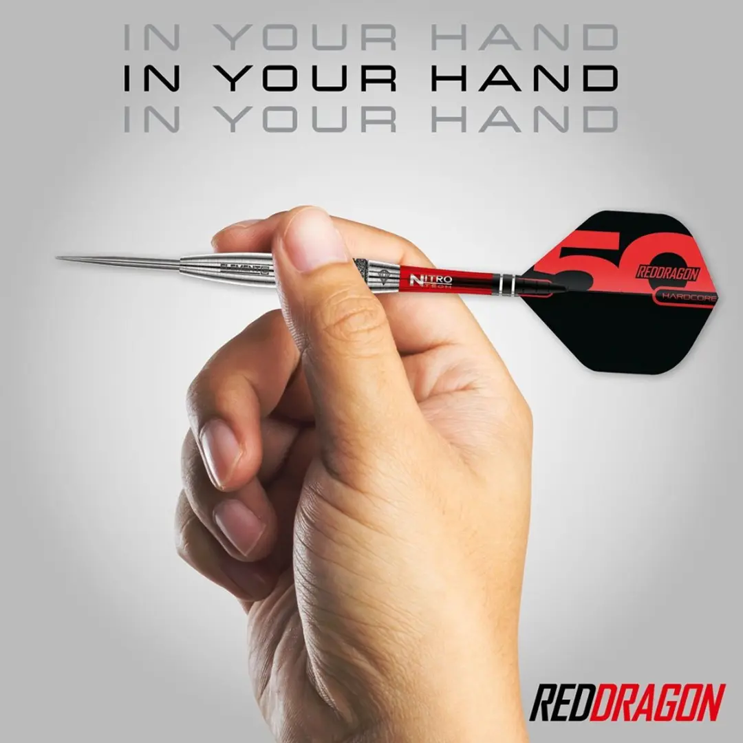 Red Dragon Element 6 C Anniversary Limited Edition RDD0816-50 Dartpijlen - 3 Stuks