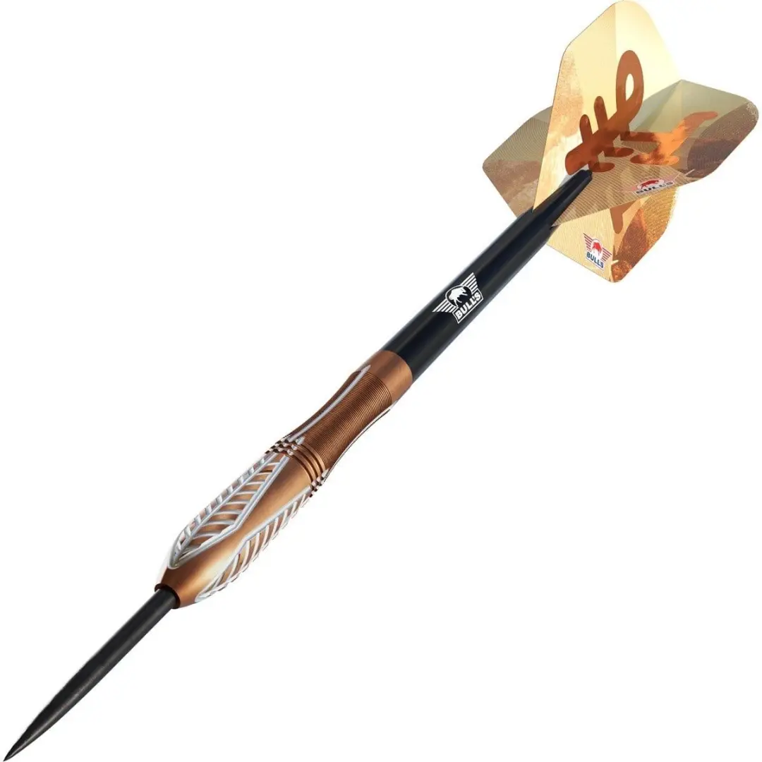 Bull's Bronzo Nova Dartpijlen 3 Stuks - Brons