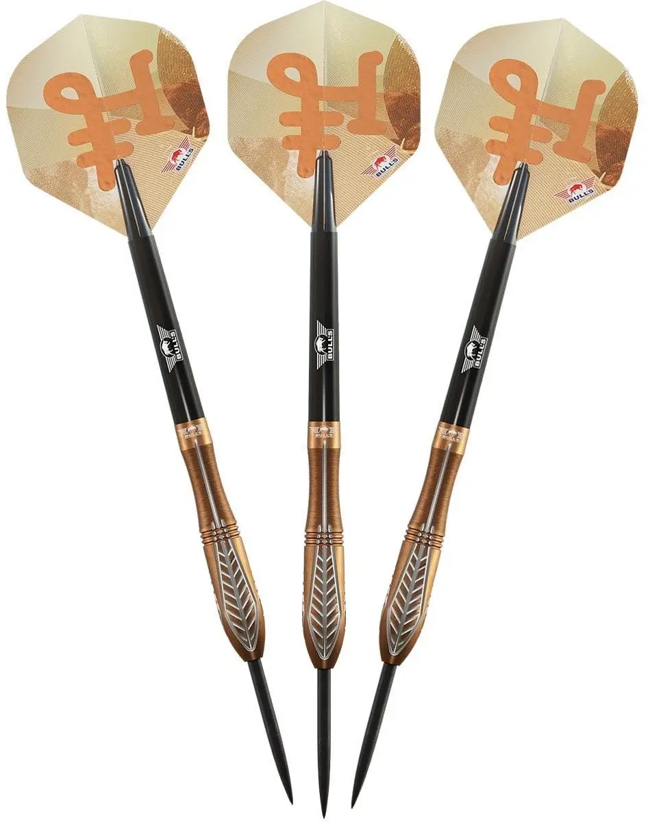 Bull's Bronzo Nova Dartpijlen 3 Stuks - Brons