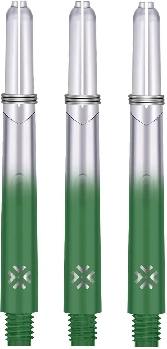 Bullet Shafts 48mm Groen - 3 Stuks