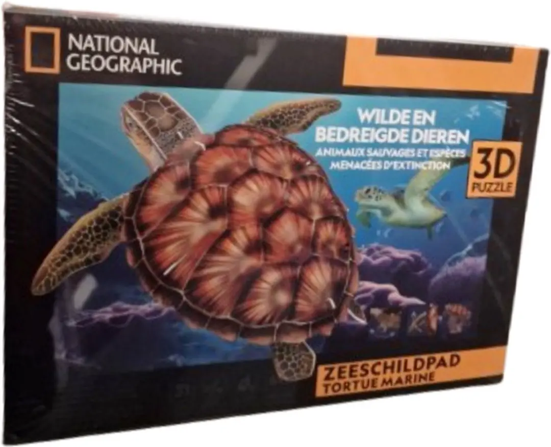 National Geographic Zeeschildpad 3D Puzzle