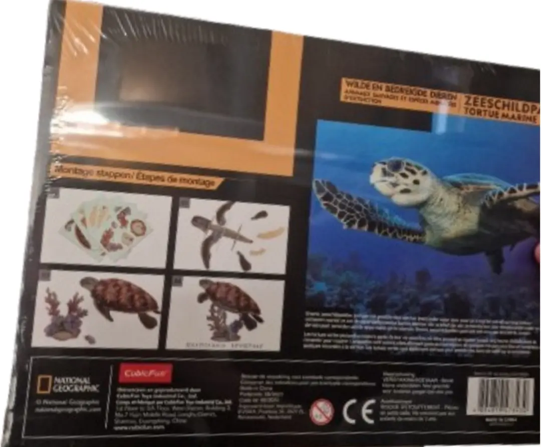 National Geographic Zeeschildpad 3D Puzzle - 52 Stukken - Divers