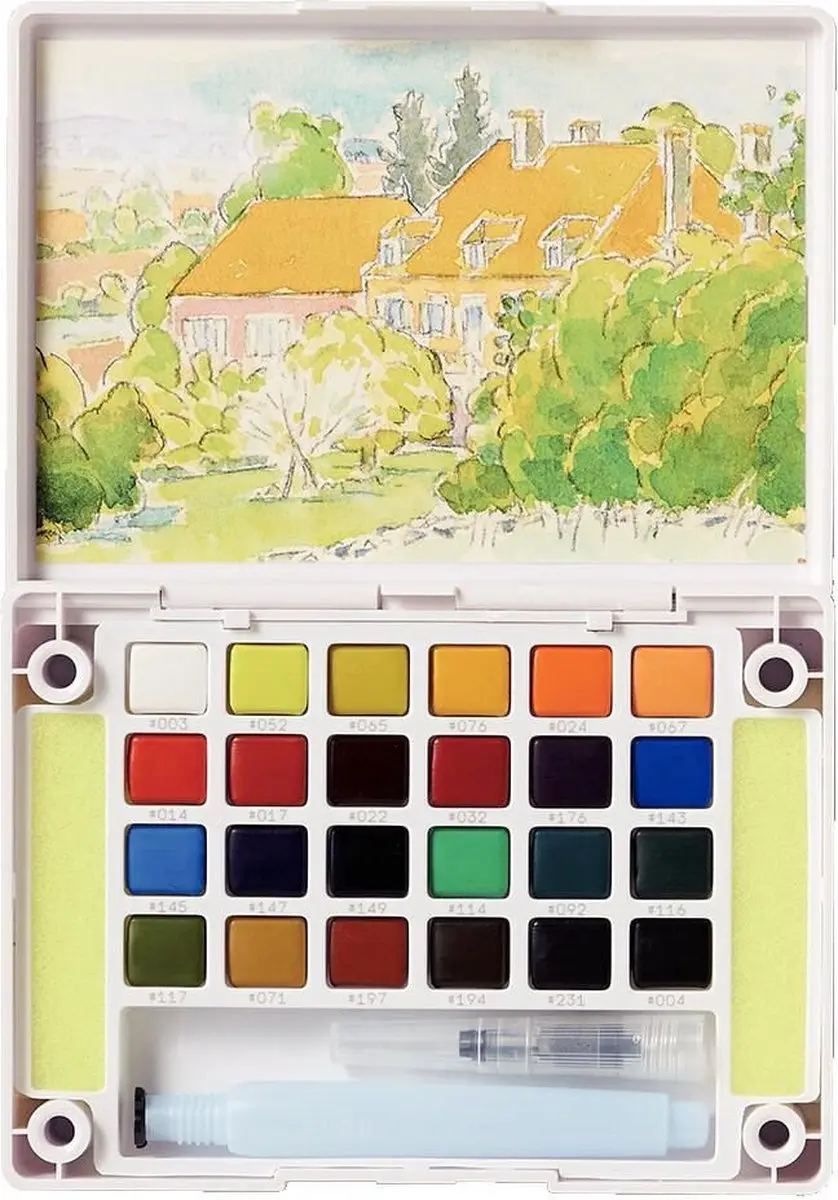 Sakura Koi Watercolors Pocketbox 24 Kleuren - 24ml