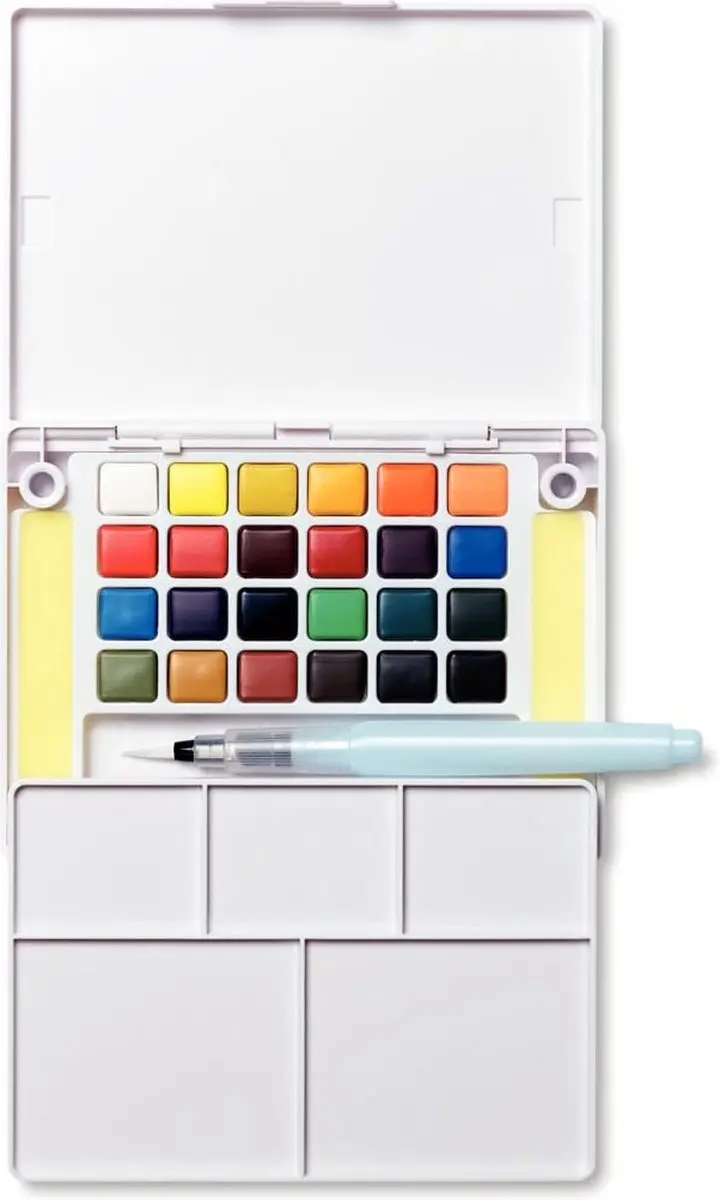 Sakura Koi Watercolors Pocketbox 24 Kleuren - 24ml