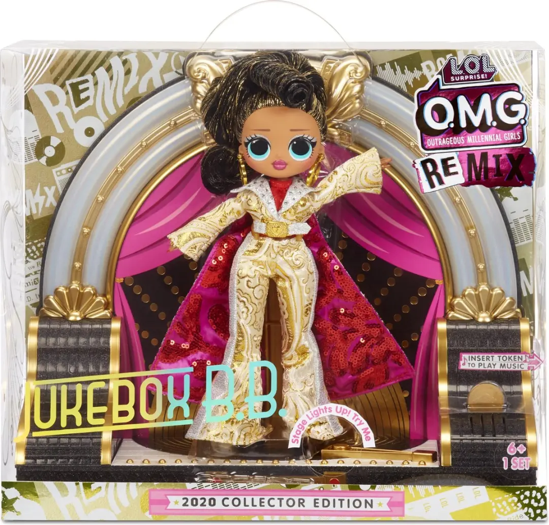 LOL Surprise! OMG Collector Jukebox B.B. Remix - Modepop - Meerkleurig - afbeelding 6 van 6