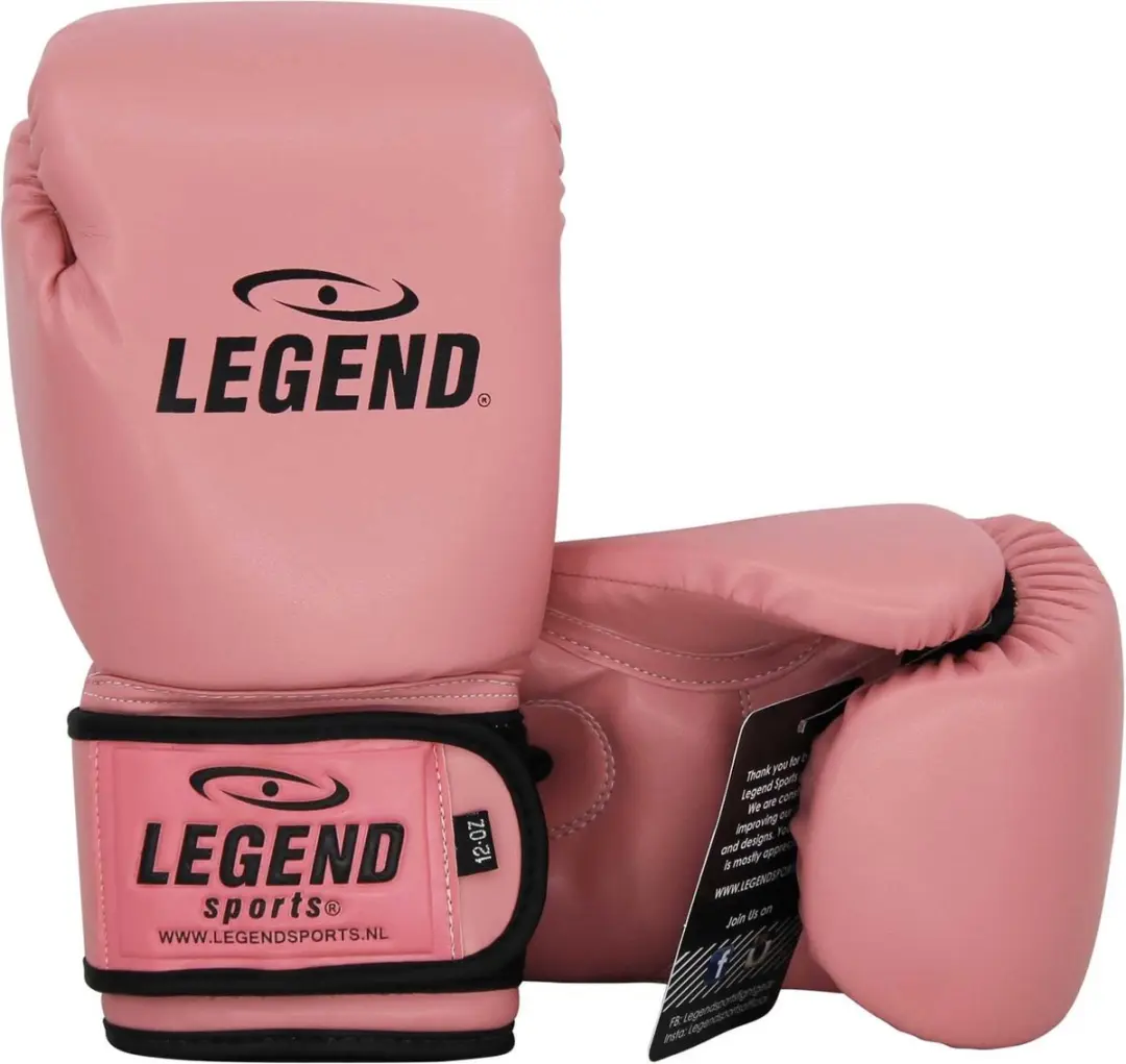 Legend Powerfit Bokshandschoenen Dames - 10 oz - Roze