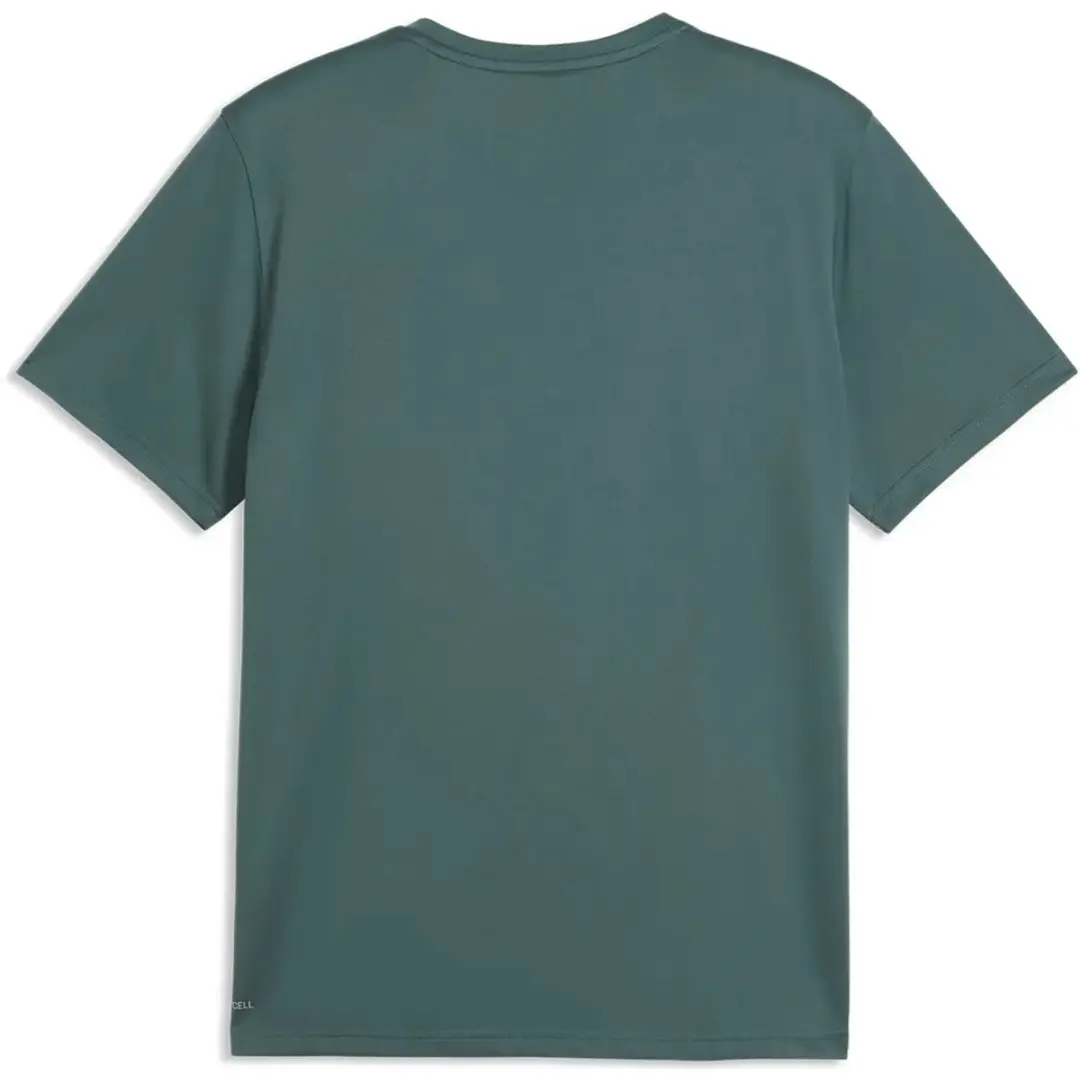 PUMA Tad Essentials Solid Cat Logo T-shirt - Groen - L